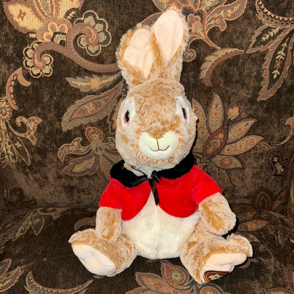Peter Rabbit Plush Bunny Stuffed Animal NWT Movie Licensed Beatrix Potter Toy